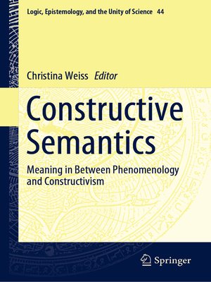 cover image of Constructive Semantics